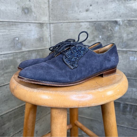Bobbies La Romanciere Glitter Oxfords - Picture 4 of 14